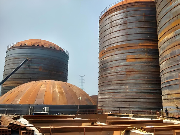 永善焦粉钢板仓